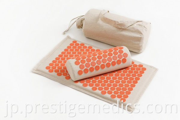 Linen Acupressure Mat Coconut Fill